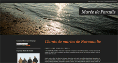 Desktop Screenshot of mareeparadis.info